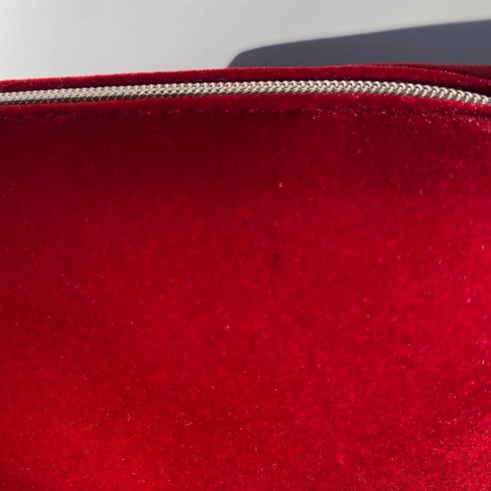 Chanel red cosmetic bag - Picture 6 of 6
